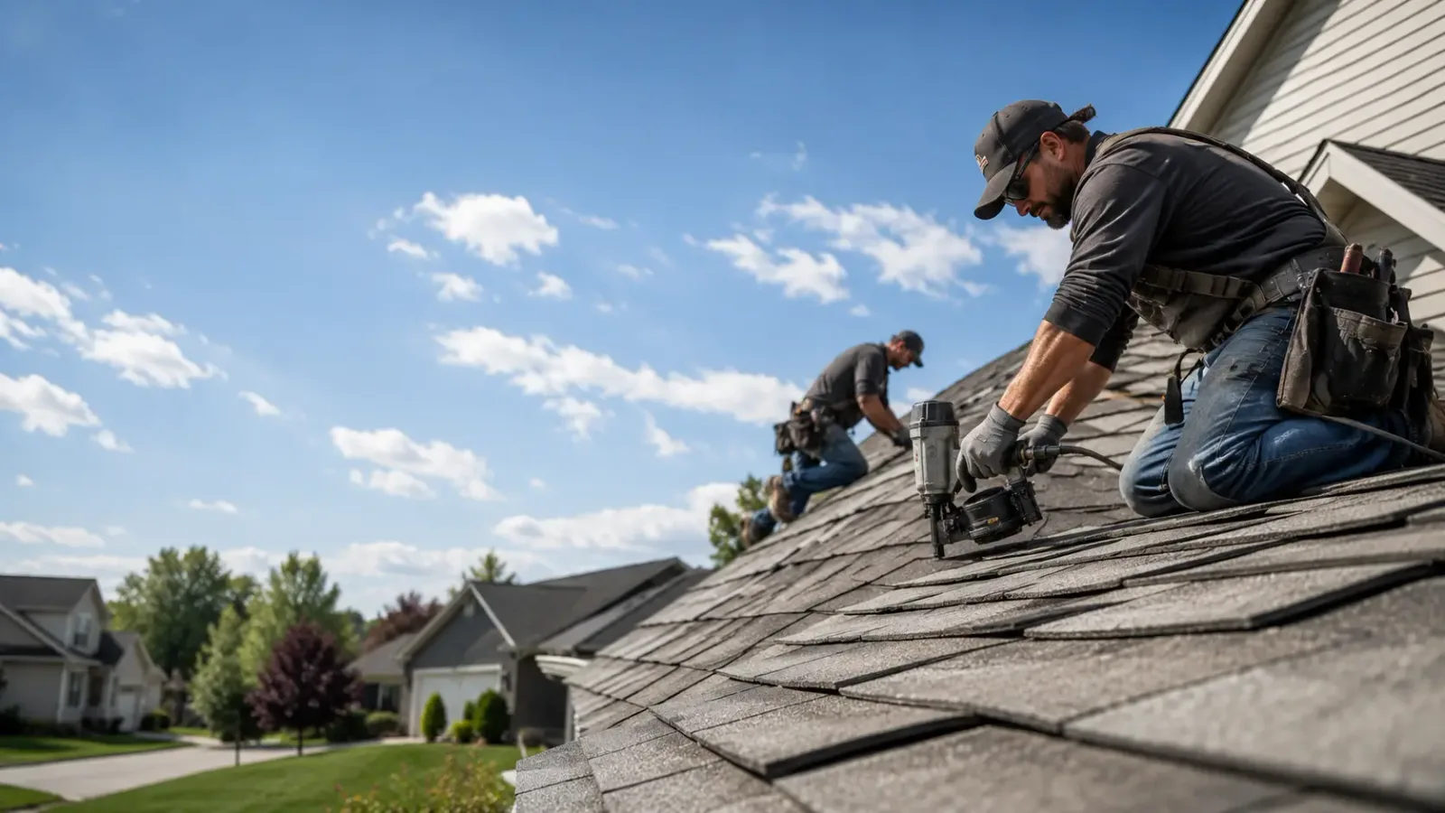 Storm Damage Roof Repair in Elco, PA near me